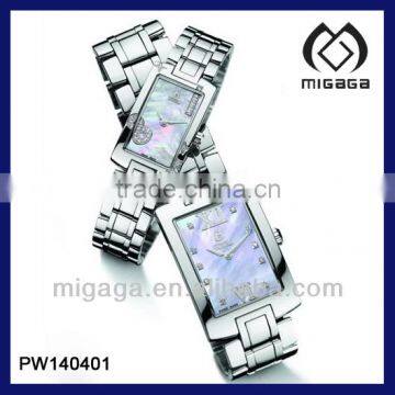 LATEST DESIGN MOTHER OF PEARL COUPLE WATCH-PAIR WATCH WITH MOTHER OF PEARL DIAL