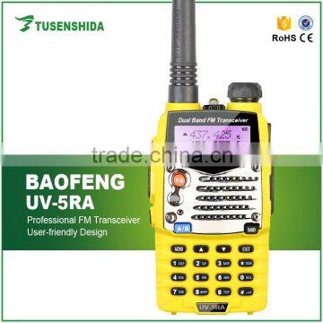 Baofeng UV-5RA Two Way Radio Dual Band 5W Yellow Walkie Talkie Portable FM Transceiver