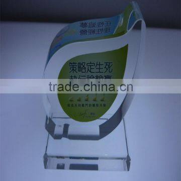 Leaf - shape Acrylic Decorative Craft in Office