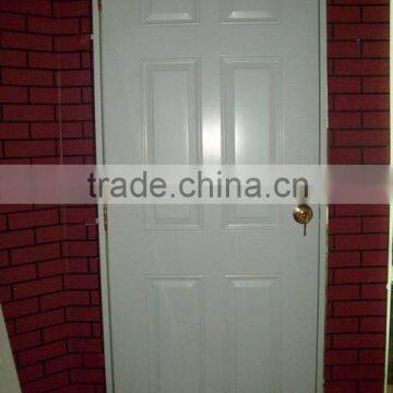 powder coating metal door/hollow core door/American panel steel door