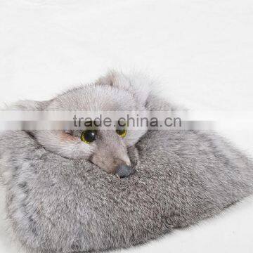 fox fur bag for wholesale made in China factory