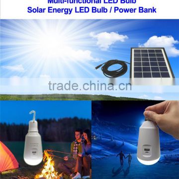 rechargeable solar two head led emergency light lantern camping solar light for wholesales