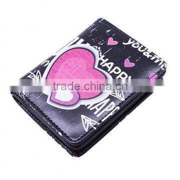 Guangzhou New Design Printed PU Wallets and Purses With Zipper/Wholesale Fashion Gift photo-3
