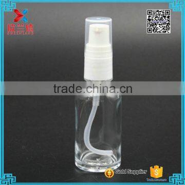 35ml Clear Body Lotion Airless Pump Glass Bottle photo-2