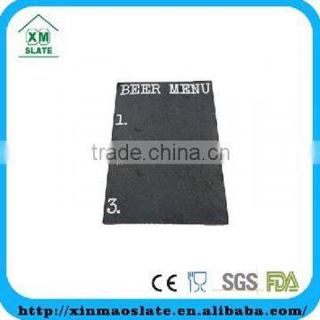 factory direct print laser or slate memo board slate chalk board