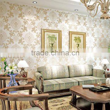 new design non woven sparkle wallpaper wall covering paper