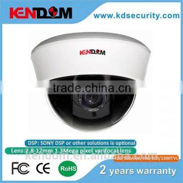 2015 Burst sells SONY CCD or CMOS sensor Plastic Dome 2.8-12mm 2MP Vari-focal lens/ Security Surveillance Camera