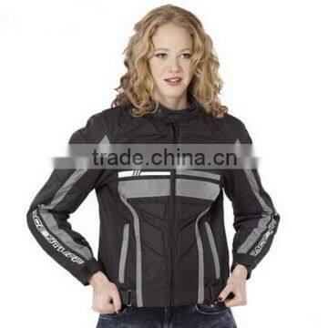 Top quality with armors motorcycle jacket for men
