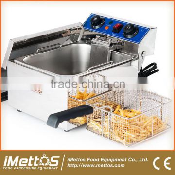 Stainless steel Counter-Top Electric Deep Fryer Electric Fryer For Sale