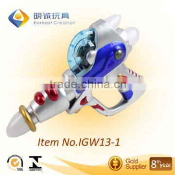Plastic B/O gun with flash and sound