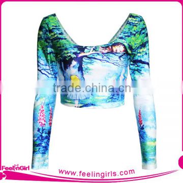 wholesale customized cheerleading crop tops for women                        
                                                Quality Choice