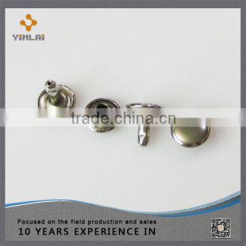 Decorative double rivet hardware products