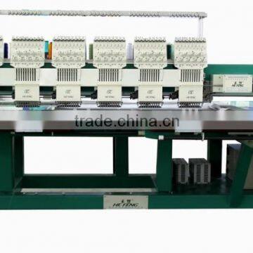 6 head high speed flat embroidery
