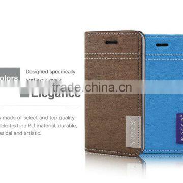 PU leather Phone Case with Card Slots inside for iPhone 5/5s