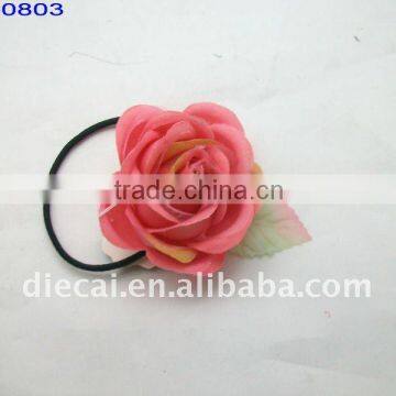 elasticc satin flower hair products