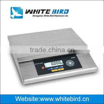 Stainless steel weighing scale