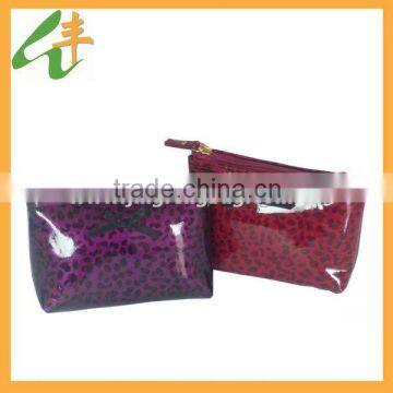 2014 hot sale leather lady clutch fashion cosmetic bag