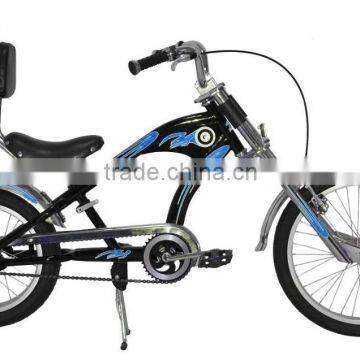 Good quality Aluminum Alloy 700c City electric chopper bicycle 48v kingbike chopper