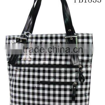 China Suppliers Yiwu Factory Wholesale Online Shopping Women Bags Grid Hands Bags