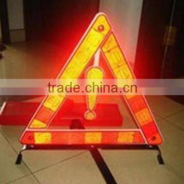 High Visibility Warning Triangle For Traffic