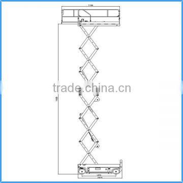 12M Hydraulic Scissor Lift/self Propelled Scissor Lift