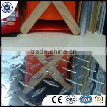 Hot Rolled 1050 3003 5-Bar Aluminium Tread Zinc Roofing Plate photo-3