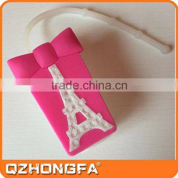 Promotional Mini OME Shaped Silicon Sanitizer Bottle Holder