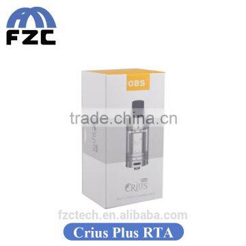 Wholesale top filling rta sub ohm tank original obs crius plus 25mm rta