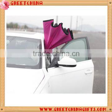 double layer car umbrella, inverted umbrella for car, car upside down umbrella