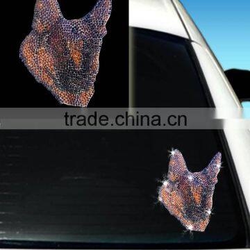 Hot Selling Wolf Motif Design Adhesive Window Stickers