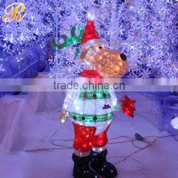 Professional design cartoon sculpture led light ,hot product