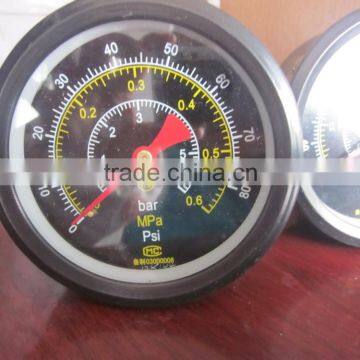 best quality Air Filled Pressure Gaugend used on test bench