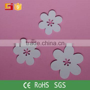 Flower DIY 3pcs Art Wood Delicate Wall Sticker Removable Decal Home Decor photo-3