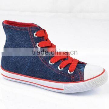 High Top Canvas Sneakers Lace up China Wholesale for Teenager photo-6