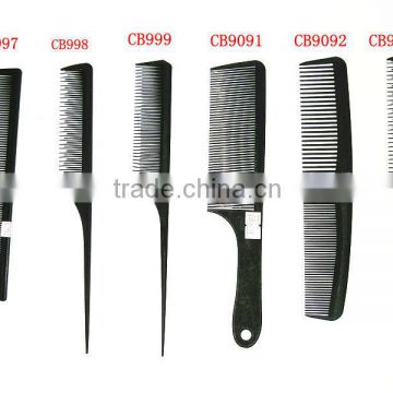 professional carbon tail hair comb