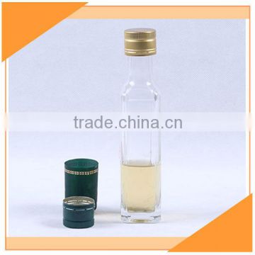 Manufacturer Cheap Square 100ml Olive Oil Glass Bottles