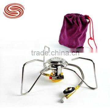 Wholesale or Retail Furnace End Portable Burner Split Burner Outdoor Camping Picnic Cooker Automatic Ignition Device