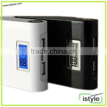 Large capacity LCD display power bank charger 11000mAh