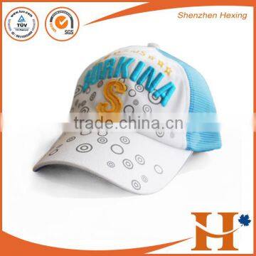 OEM crazy hats for kids 3d pull girls baseball cap boys cap and hat