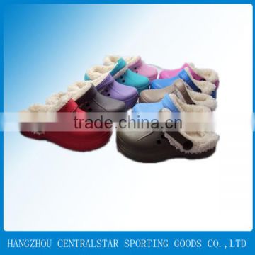 Woman winter indoor EVA slipper 2014 making machine