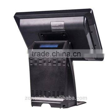 aluminum housing 15" touch screen POS system terminal for retail store ZQ-P1088 max from Zonerich