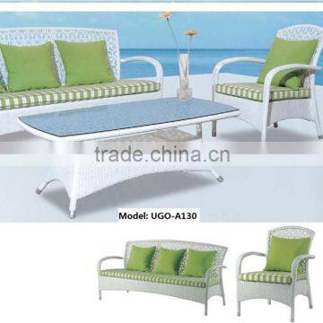 living room luxury rattan sofa set UGO-A130 best price UGO furniture