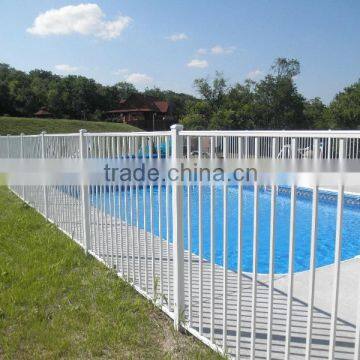 ( 12 years factory ) high quaility coated aluminum used swiming pool fencing