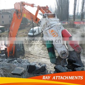 hydraulic shears for excavators, concrete pulveriser, hydraulic cutter