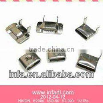 stainess steel strapping cable clips