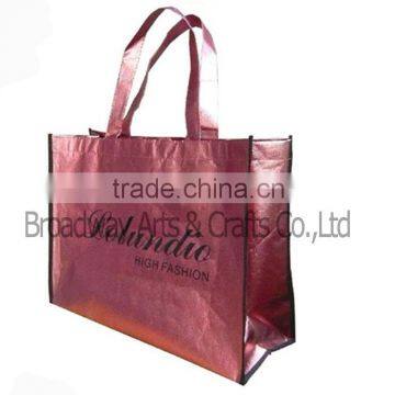 Cheap Printed foldable recyclable laminated PP non woven bag