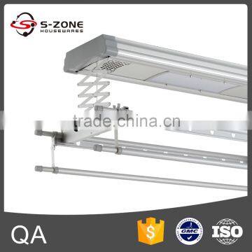 New Home Decorative AC 220v Aluminum Motorized Clothes Drying Rack photo-3