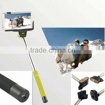 New Products 2014 Wireless Mobile Phone Monopod With Bluetooth Phone Shutter Remote Control