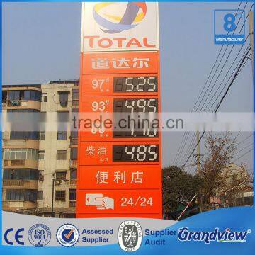 New gas price display sign remote control