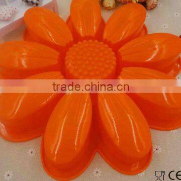 High Quality DIY Sunflower Shape Silicone Cake Mould Soap Mould Chocolate Mould Baking Tray